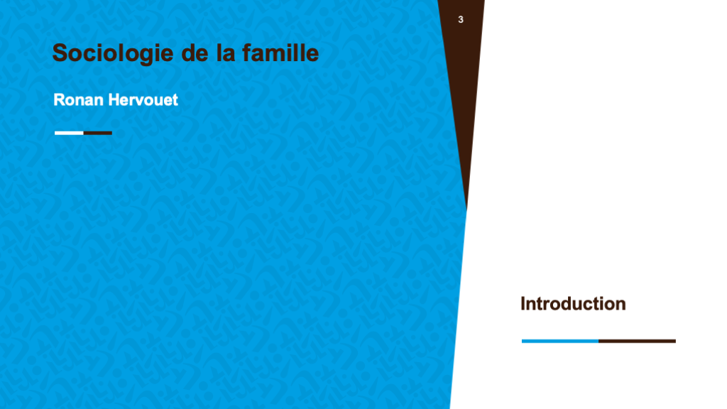 MediaPOD Pfa Sociologie De La Famille Introduction