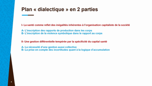 Présentation de différents traitements du sujet envisageables