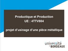 Détermination conditions de coupe - 2024