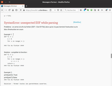 Quelle est la bonne démarche pour débugger une fonction ?