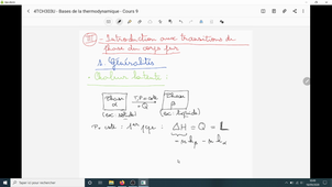 Thermo L2 Chimie - Cours9 - Video11