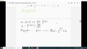 Thermo L2 Chimie - Cours7 - Video5