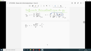 Thermo L2 Chimie - Cours6 - Video17