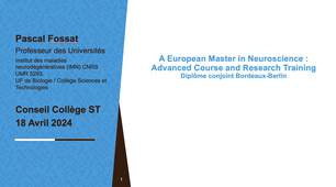 Commission internationale du 10 avril 2024 - Collège ST