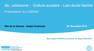 Présentation du CASNAV