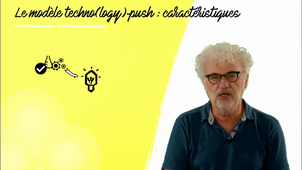 Caractéristiques du modèle techno-push