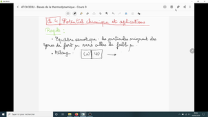 Thermo L2 Chimie - Cours9 - Video1