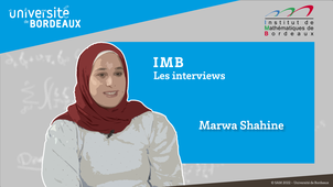 Les interviews de L'institut de Mathématiques de Bordeaux / Marwa Shahine