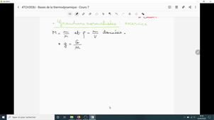 Thermo L2 Chimie - Cours7 - Video15