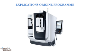 Explications origine programme