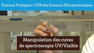 UE SAN TP / Manipulation des cuves de spectroscopie UV-Visible