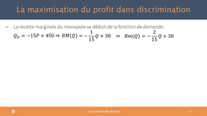 monopole discriminant  2
