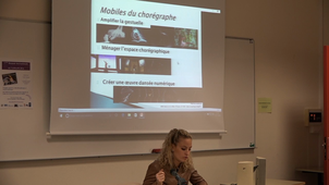 Images numériques et spatialité en danse