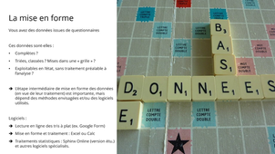 Traitement quantitatif - 1