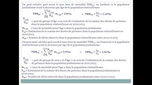 2.2.6 Les indices standardisés de mortalité - Les limites du recours à la standardisation - Standardisation croisée