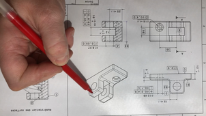 méthodes S2 - chappe support - correction - surfaces usinées