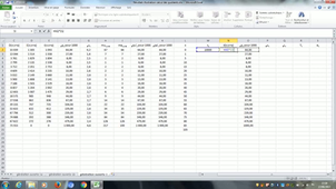 3.2.7.5 Construire la table de mortalité d'une génération - Illustration sous excel de la reconstitution des fonctions de la table de mortalité d'une génération ouverte
