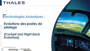 Technologies avioniques 5 Evolutions des Cockpits