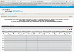 Consulter mon emploi du temps