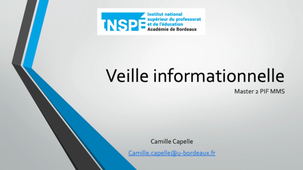 Veille informationnelle