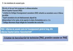 8 - Les mutations du second cycle