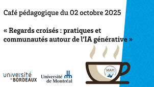 ☕ Café pédagogique - Regards croisés : pratiques et communautés autour de l’IA générative