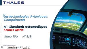 Technologies avionique 10b : normes ARINc