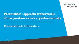 PFA - Présentation du module 