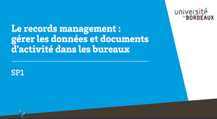 Archives universitaires SP1