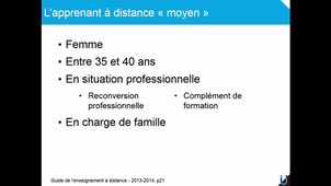 L'apprenant et les risques d'abandon en FAD