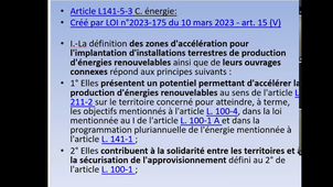 Droit des énergies renouvelables - Cours 2