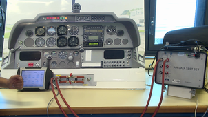 AESOP6 air data test on DR400