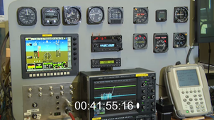 EAM Maquette avionique test ILS IFR4000 CDi EFIS bloc radioNav