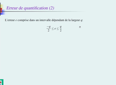 TSM / Son Numérique - Quantification/Codage
