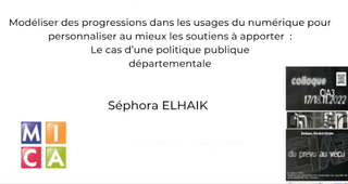 CIA3 - Du prévu au vécu : Thèse de Séphora ELHAIK
