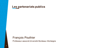 Audiance -Les partenariats publics