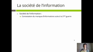 Systèmes d'information - Société de l'information/de la connaissance