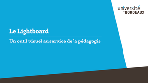 Le lightboard : un outil visuel au service de la pédagogie