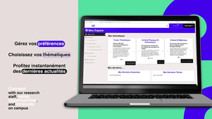 The hub, un trait d'union entre l'expertise universitaire et vos besoins