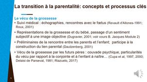 Parentalité psychologie cours 2