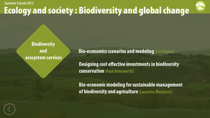 Bio-economic modeling for sustainable management of biodiversity and agriculture