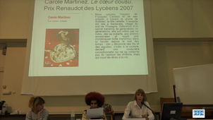 Filles rebelles de prix lycéens : de filles en aiguilles, Frasquita, Véra, Charlotte ou la quête d’identité