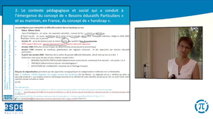 Enjeux éthiques et sociétaux de l'école inclusive partie 2 - Les évolutions et les changements de l'école inclusive-capsule 5