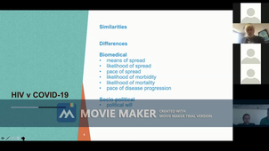 The South African response to COVID-19 and lessons from the HIV pandemic