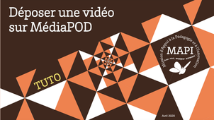 Déposer une vidéo sur MédiaPOD
