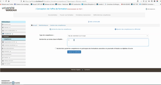 Tutoriel pour saisir compétences dans l'outil GOF construction