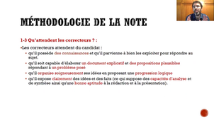 Conseils méthodologiques Examen Bloc1 DU TDM