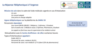 Présentation du Centre Antipoison de Nouvelle Aquitaine