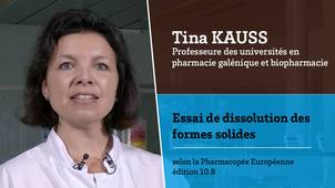 STEP Pratik'Biophar - Vidéo 5 - Essai de dissolution des formes solides