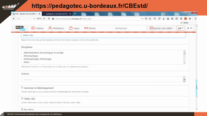Tuto Dépose vidéo sur médiapod et Plateforme CBEstd